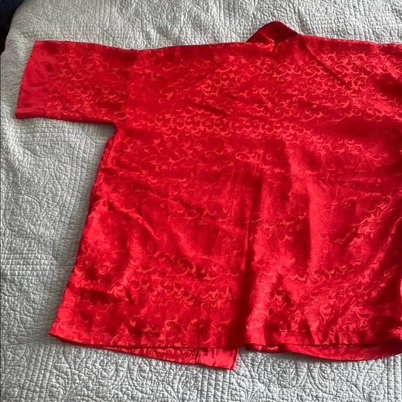 Victoria's Secret Red Satin Robe - VINTAGE - Picture 8 of 9